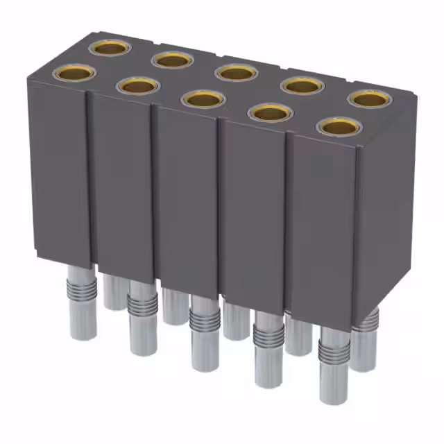 803-91-010-62-001000 Mill-Max Manufacturing Corp.  Headers Receptacles Female Sockets